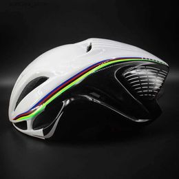 Cycling Helmets Cycling Helmet Aero Triathlon Road Bike Helmet Outdoor Sports Safety Cap For Men Women MTB Bicyc Helmet EPS+PC casco ciclismo L48