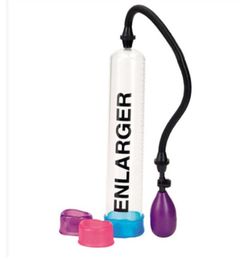 Penis Pump Manually operated Penis Enlargement Extender Vacuum Pump Penis Enlarger Extension Adult Sex Products Toys for Man Y183141709