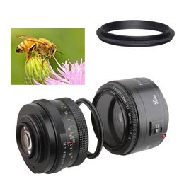 Metal Male thread to Male thread 49/52/55/58/62/67/72/77/82mm Macro Camera Lens Reverse Adapter Ring (35 models provide choice)