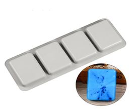 DIY Silicone Soap Mould For Handmade Soap Making Forms 3D Mould Oval Round Square Soaps Moulds K543232q1573451