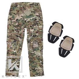 KRYDEX G3 Combat Uniform Set For Hunting Outdoor Hunting Camouflage Camo CP Style Tactical BDU Shirt & Pants Kit