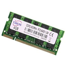 RAMs 25un DDR2 4GB SODIMM RAM Notebook Laptop Memories PC2 533 667 800 MHz 1.8V Ddr2 Ram