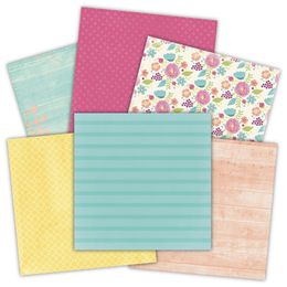 DIY think spring Scrapbooking paper pack of 24sheets handmade craft paper craft Background pad