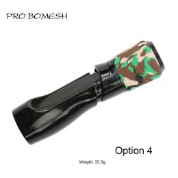 Pro Bomesh 1 Pcs Rubber Cork EVA Aluminium Trim Hood Spinning Reel Seat Set DIY Rod Building Component Repair Accessory