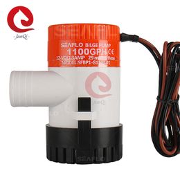 SEAFLO 01Series 1100GPH 12V/24VDC Electric Marine Submersible Bilge Sump Water Pump Suitable for Yachts,Marine,RV,Gardens,Boats