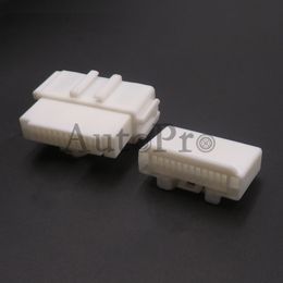 1 Set 28 Hole Auto Plastic Housing Composite Plug Automobile Hybrid Starter Connector Car Unsealed Male Female Socket
