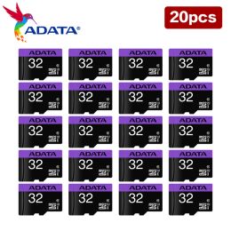 Cards 20pcs/lot 100% Original ADATA Memory Card 16GB 32GB Class 10 High Speed UHSI Micro SD Card U1 TF Card For Smartphone