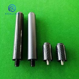 Extensions For Billiard Cue Full Carbon Fibre 180mm/51mm/250mm Full Carbon Fibre Pool Cue Extension For Cue Butt extenders 240407