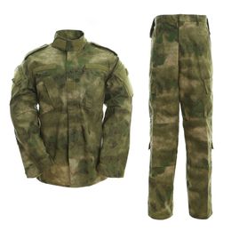 CS Field Combat Camo Army Fans Uniform Suit Men Women Outdoor Shoot Hunting Airsoft Training Tactical Military Shirt + Pants Set
