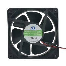 Pads New CPU Cooler Fan for SF241238BH 24V 1.35A 12038 12CM dual ball variable frequency high air volume Cooling Fan 120*120*38MM