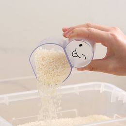 Kitchen Scaled Rice Cup Household Two-in-one Multifunctional Grain Measuring Cup Grain Measuring Cup Rice Spoon