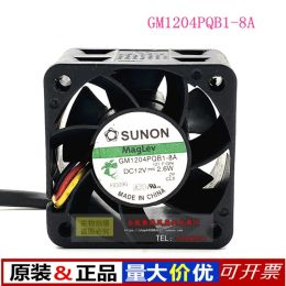 Cooling New original GM1204PQB18A DC12V 2.6W 4cm 40*40*28mm 1U2U server chassis axial fan