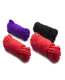 10M Thicken Sex Cotton Bondage Restraint Rope Slave Roleplay Toys For Couples Adult Games Products Shibari Hogtie Fetish Harnes S16749342