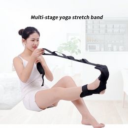 Yoga Flexibility Stretch Band of Leg Fascia Stretcher Strap for Ballet Gymnastics Trainer Yoga Flexibility Leg Stretch Belt