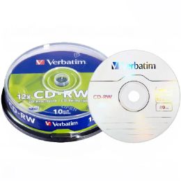 Discs Wholesale 10Pcs CD RW Discs Rewritable CDRW Discs 700MB 812X