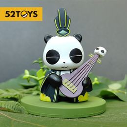 Original Panda Chinese Style Six Arts Series Blind Box Toys Doll Random Myster Box Surprise Cute Anime Figure for Girls Gift