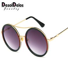 Sunglasses Male Female Metal Sun Glasses Gold Vintage Circle Feminine Round Prince Sunglass Women Men Alloy 20213102905