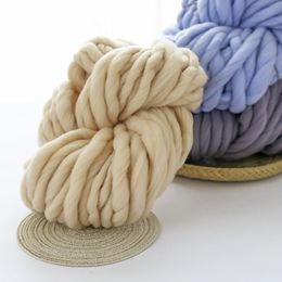 Super Soft DIY Chunky Wool Knitting Wool Blanket Yarn Super Thick Yarn For Knitting/Crochet/Carpet/Hats