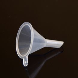 50PCS Mini Plastic Small Funnels For Perfume Liquid Essential Oil Filling Empty Bottle Packing Tool School Lab Supplies