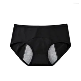 Women's Panties Women Mid Waist Cotton Underwear Period Briefs Female Physiological Pants For Menstruation Menstrual Leak Proof