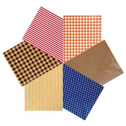 Window Stickers 6 Sheets 12"x10" Bundle Striped Stars Pattern Heat Transfer Film Iron On T-shirts Bag Party Clothing Mask Decor For