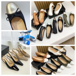 With Box Top Quality Designer Sandals Luxury Slippers Womens Crystal Heel Bowknot Dancing Shoes GAI Platform Size 35-39 5cm