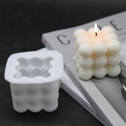 New 3D Candle Moulds Soy Wax Silicone Mould Aromatherapy Gypsum Candle Diy Candle Mould Handmade Soap Mould Candle Making Supplies