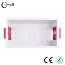 COSWALL 146/172/86+146 Type 46mm/34mm Depth Dry Lining For Gypsum Board / Drywall / Plasterboad Wall Switch BOX
