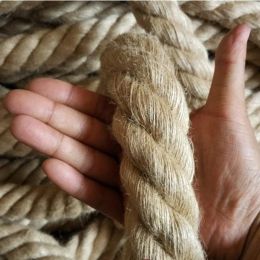 20mm 1M jute rope Jute twine Natural Sisal String Birthday Party Supplies Hemp Rope Wedding Decor Natural Burlap Hessian