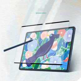Removable Film For Samsung Galaxy Tab S6 Llite 10.4 S7/11/Plus/FE 12.4 S8 11/Plus 2022 Paper Drawing Anti-glare Screen Protector