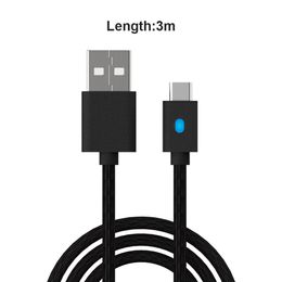 3M Charging Cable for PS5/Xbox Series S X/NS Pro Controller USB C Type C Power Cord for PS5/Switch Pro Gamepad Accessories
