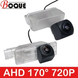 BOQUE 170 Degree 1280x720P HD AHD Car Vehicle Rear View Reverse Camera For Peugeot 208 301 307 308 406 407 408 508 2000~