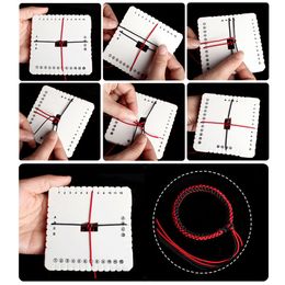 1Pc Round Square Kumihimo Braiding Cord Discs Woven Board Disc Braiding DIY Weaving Tool Apparel Sewing Hand Tools Accessories