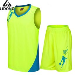 Hot Style Men Basketball Jersey Sets Sports Clothing Suits Throwback College Basketball Jerseys Team Uniforms Kits Diy Custom
