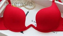 Bras Support breast Strapless Push Up Bra Lace Sexy Bra for Wedding Dress deep V low-cut halter support bra large size sexy bra 240410