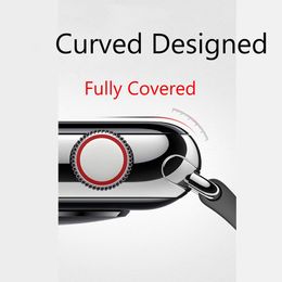 20D Curved Edge Soft Protective Film Cover For Imilab KW66 Bluetooth 5.0 Smart Watch Full Coverage Screen Protector (Not Glass