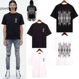 Designer Men's Short Sleeve Street Fashion Small Mens Summer Hip-hop Design with Letter Print Loose Sleeved T-shirt for Both Men and Women