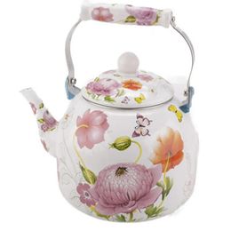 Enamel 2.4L Turkish teapot enamel cold kettle enamel kettle hot kettle