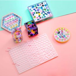 Light Silicone Mould DIY Pen Holder Makeup Holder Epoxy Casting Moulds for Jewellery DIY Making Craft Mosaic Storage Box