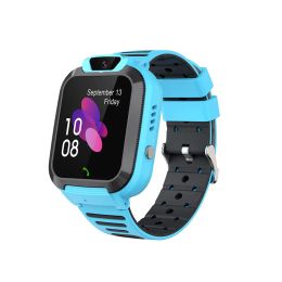 Watches 2G Kids Smart Watch SOS Call LBS Tracker Location Sim Card Kid Watch Camera Voice Chat IP68 Waterproof Smartwatch For Children