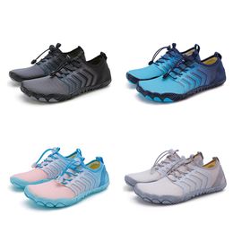 Unisex Upstream Comfortable Wading Shoe Men Women Elastic Quick-Dry Beach Surf Water Shoe Breathable Antiskid Barefoot Footwear