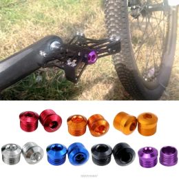 CNC Bicycle Pedal Cover Bike Pedal Repair Parts Aluminium Alloy Rust-proof Cycling Bearing Pedal Cover A23 21 Wholesales