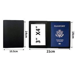 Soft PU Leather Passport Cover Cards Case Travel Passport Holder Wallet Document Tickets Organiser Case Women Men