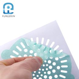 FURGERIN 50PCS Disposable Kitchen Sink Strainer Stopper Drain Hair Catcher drain hair stopper catcher sink cover sink filter