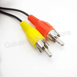 1M/1.5M/3M/5M 2.5mm Male Plug Jack to Dual RCA Connector Audio Splitter to 2 RCA Audio Cables