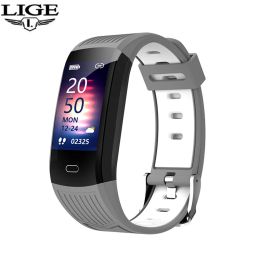 Watches LIGE 2020 New Smartwatch Men Full Touch MultiSport Mode With Smart Watch Men Heart Rate Monitor Waterproof Watch