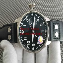 Mens ZF Factory Wristwatches Automatic Mechanical Black dial 7 Days Power Reserve Cal 51111 Movement Men Working Numeral markers &2211