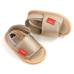 Baywell Summer Infant Boys Girls Sandals PU Leather Casual Leopard Shoes Anti-Slip Newborn Baby First Walker 0-18 Months