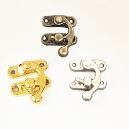 Box Hasp Hook Lock 7/12pcs For Leather Bag Handbag Suitcase Mini Jewellery Wooden Box Gift Wine With Screws Furniture Hardware