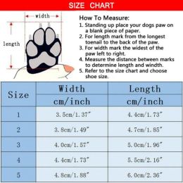 4Pcs/set Winter Pet Dog Shoes For Small Dogs Warm Fleece Puppy Pet Shoes Waterproof Dog Snow Boots Chihuahua Yorkie Shoes